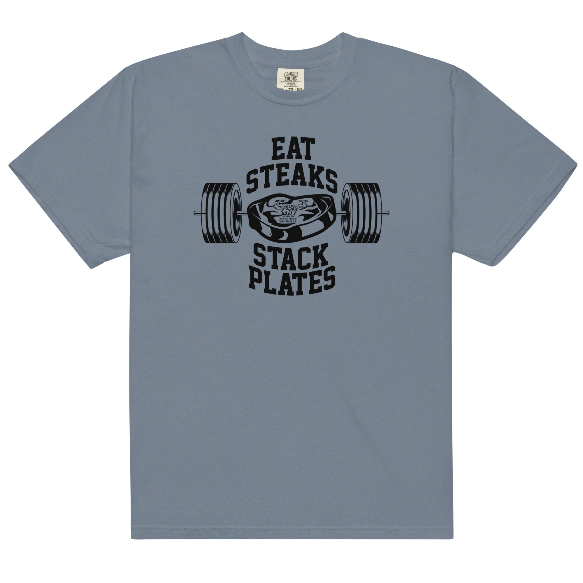 Eat Steaks Stack Plates Tee