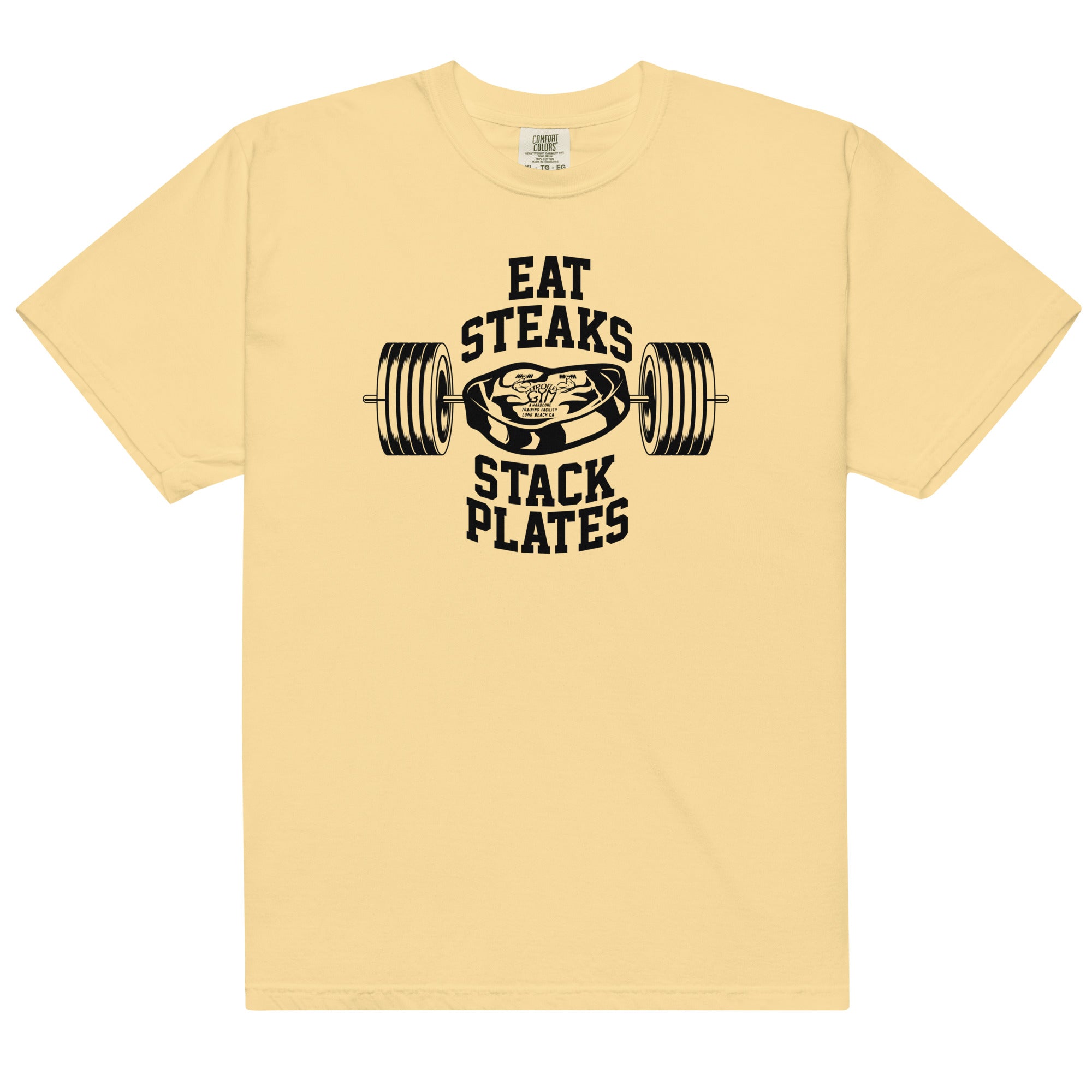 Eat Steaks Stack Plates Tee