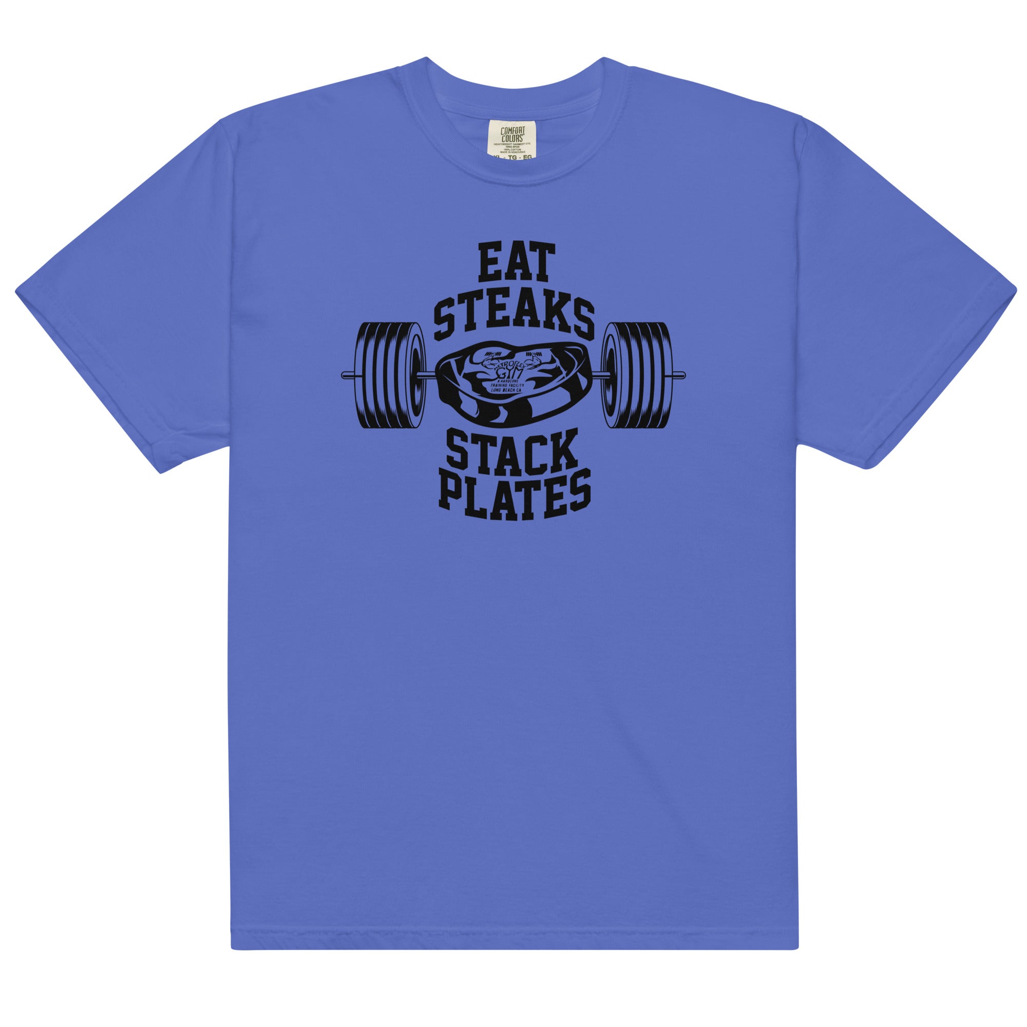 Eat Steaks Stack Plates Tee