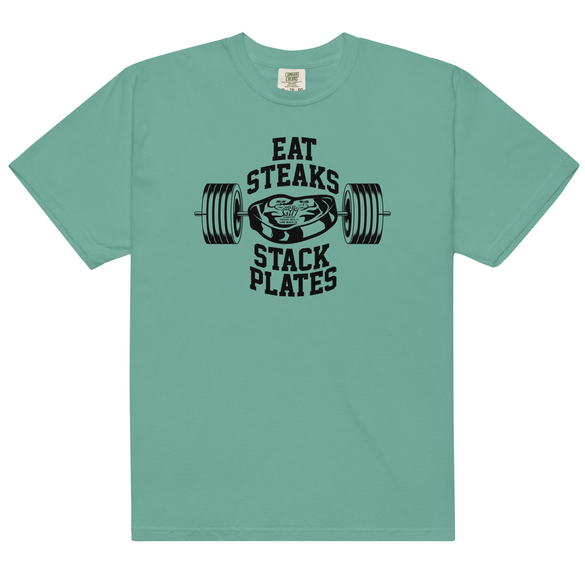 Eat Steaks Stack Plates Tee
