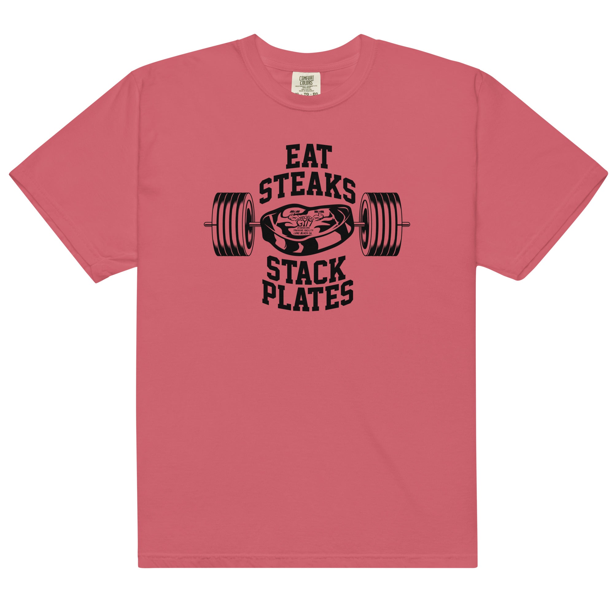 Eat Steaks Stack Plates Tee